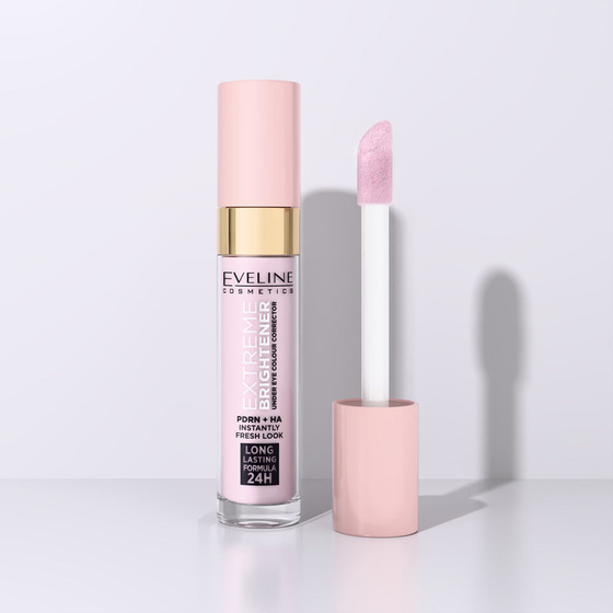 Eveline Cosmetics Extreme Brightener осветляющий корректор под глаза 00 Magic Pink 7 мл
