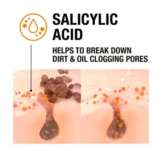 Натисніть на картинку, щоб її збільшити Neutrogena Blackhead Eliminating Face Scrub 2% Salicylic Acid пілінг для обличчя для шкіри з недоліками 150 мл