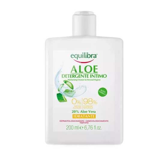 EQUILIBRA ALOE PROTEZIONE NATURALE ЗВОЛОЖУЮЧИЙ ГЕЛЬ ДЛЯ ІНТИМНОЇ ГІГІЄНИ 200МЛ