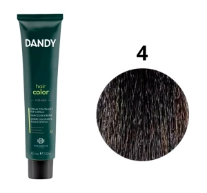 Dandy Hair Color For Men крем-фарба 4 Medium Brown 60 мл
