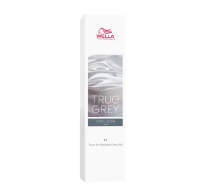 WELLA PROFESSIONALS TRUE GREY КРАСКА ДЛЯ ТОНИРОВАНИЯ СЕДЫХ ВОЛОС STEEL GLOW DARK 60МЛ