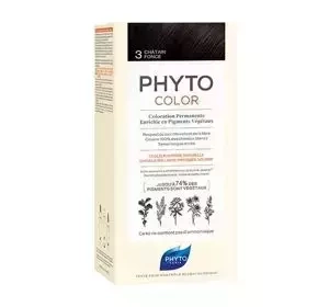 PHYTO PHYTOCOLOR ФАРБА ДЛЯ ВОЛОССЯ 3 DARK BROWN