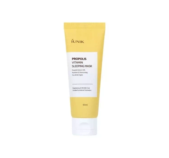 Натисніть на картинку, щоб її збільшити IUNIK PROPOLIS VITAMIN НІЧНА МАСКА З ПРОПОЛІСОМ 60МЛ