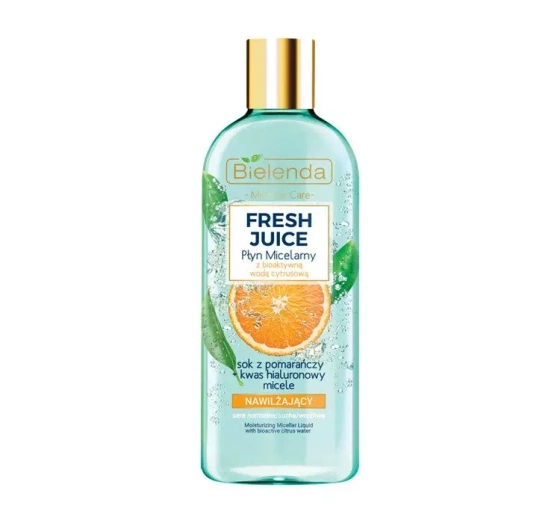 BIELENDA FRESH JUICE УВЛАЖНЯЮЩАЯ МИЦЕЛЛЯРНАЯ ВОДА АПЕЛЬСИН 500МЛ