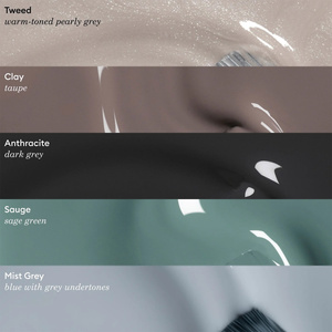 Manucurist Green — классический лак для ногтей Mist Grey, 15 мл