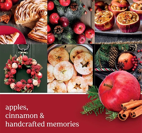 YANKEE CANDLE SIGNATURE АРОМАТИЧНА СВІЧКА ТУМБЛЕР RED APPLE WREATH 567Г
