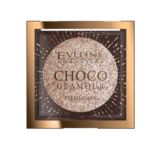EVELINE CHOCO GLAMOUR БЛИСКУЧІ ТІНІ ДЛЯ ПОВІК 01 MOON SPARKLE 3,5Г