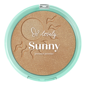 Lovely Sunny Powder прессованная бронзирующая пудра с блестками 16г
