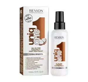 REVLON PROFESSIONAL UNIQ ONE КОНДИЦИОНЕР ДЛЯ ВОЛОС СПРЕЙ 10в1 COCONUT 150МЛ