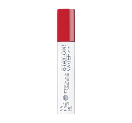 BELL HYPOALLERGENIC STAY-ON WATER LIP TINT ГУБНА ПОМАДА 06 LADY IN RED 7Г