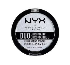 NYX PROFESSIONAL MAKEUP DUO CHROMATIC ОСВІТЛЮВАЛЬНА ПУДРА 01 6 Г