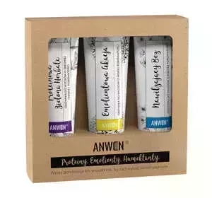 ANWEN НАБОР КОНДИЦИОНЕРОВ ДЛЯ ВОЛОС С НИЗКОЙ ПОРИСТОСТЬЮ БУЗИНА + АКАЦИЯ + ЗЕЛЕНЫЙ ЧАЙ