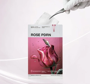 Mediheal Rose PDRN тканевая маска для сужения пор 24 мл