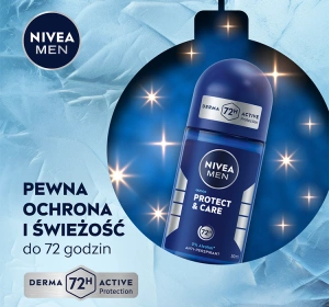 NIVEA MEN Caring Comfort Protect & Care Trio набір чоловічої косметики: гель для душу + кульковий антиперспірант + крем для тіла, обличчя та рук