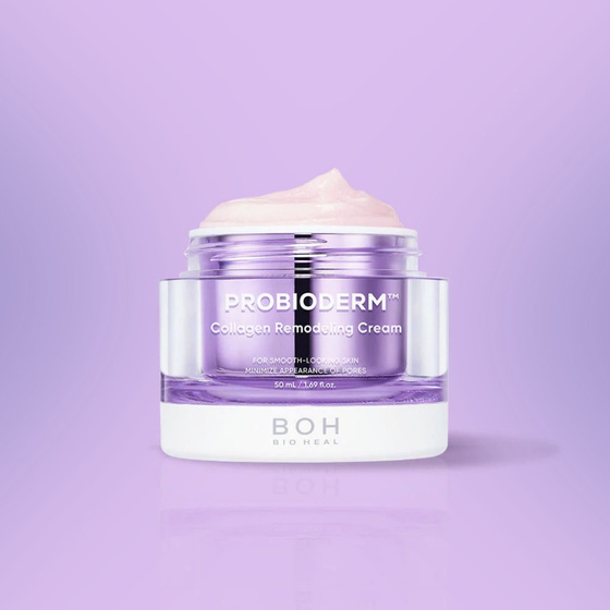 Bioheal Boh Probioderm Collagen Remodeling Cream розгладжуючий крем для обличчя з колагеном і пептидами, 50 мл