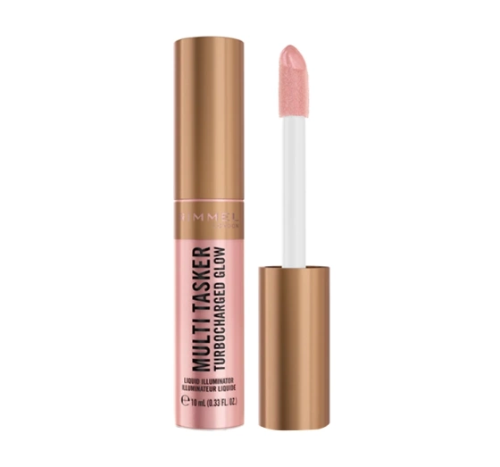 Rimmel Multi-Tasker Turbocharged Glow рідкий хайлайтер 005 Iconic As Usual 10 мл