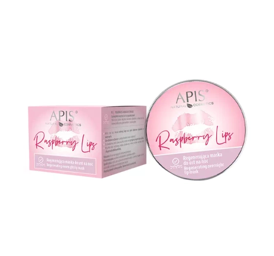 APIS RASPBERRY LIPS ВОССТАНОВЛЯЮЩАЯ НОЧНАЯ МАСКА ДЛЯ ГУБ 10 МЛ