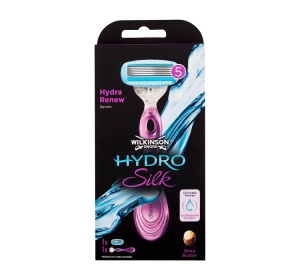 WILKINSON SWORD HYDRO SILK СТАНОК ДЛЯ БРИТЬЯ ДЛЯ ЖЕНЩИН СО СМЕННЫМИ КАРТРИДЖАМИ