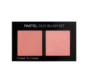 PASTEL CHEEK TO CHEEK DUO НАБІР РУМ'ЯН ДЛЯ ЩІК 10 HOT PINK 8,6Г