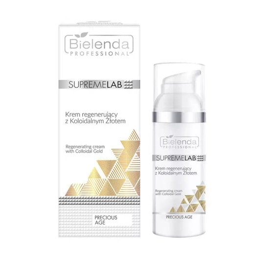 BIELENDA PROFESSIONAL SUPREMELAB PRECIOUS AGE РЕГЕНЕРУЮЧИЙ КРЕМ З КОЛОЇДНИМ ЗОЛОТОМ 50МЛ