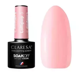 CLARESA SOAK OFF ГЕЛЬ-ЛАК LOLLIPOP 3 5Г