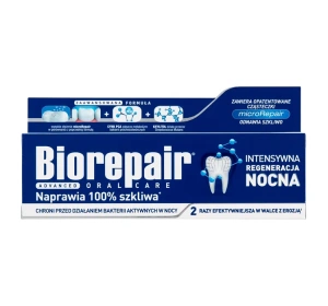 Biorepair Oral Care Advanced зубная паста для интенсивного ночного восстановления 75мл