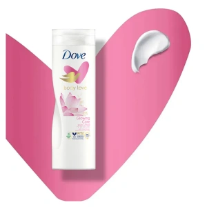 Dove Body Love Glowing Care розгладжуючий бальзам для тіла для будь-якого типу шкіри 250 мл