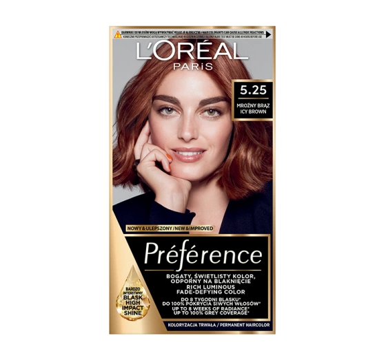 LOREAL RECITAL PREFERENCE ФАРБА ДЛЯ ВОЛОССЯ M2 5.25