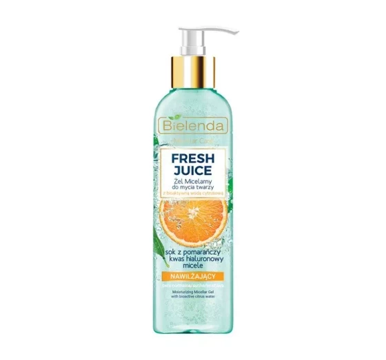 BIELENDA FRESH JUICE УВЛАЖНЯЮЩИЙ МИЦЕЛЛЯРНЫЙ ГЕЛЬ АПЕЛЬСИН 190Г