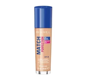 RIMMEL ТОНАЛЬНЫЙ КРЕМ MATCH PERFECTION NR 081 НОВАЯ ВЕРСИЯ