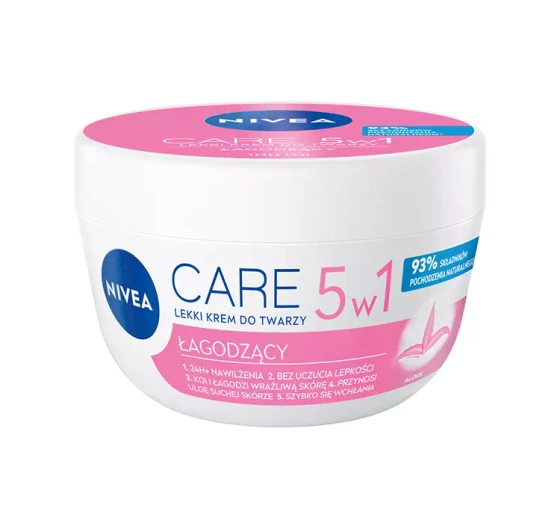 NIVEA CARE ЛЕГКИЙ КРЕМ ДЛЯ ЛИЦА СМЯГЧАЮЩИЙ 100 МЛ