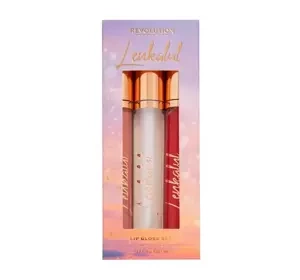 MAKEUP REVOLUTION X LENKALUL LIP GLOSS SET БЛИСКИ ДЛЯ ГУБ 3x3МЛ