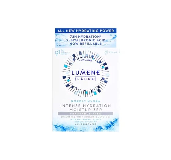 LUMENE NORDIC HYDRA [LÄHDE] INTENSE HYDRATION MOISTURIZER КРЕМ БЕЗ ЗАПАХА ДЛЯ ЛИЦА 50МЛ