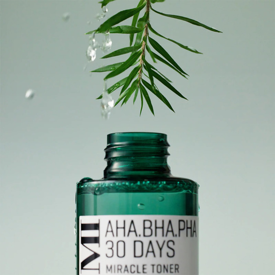 Натисніть на картинку, щоб її збільшити Some By Mi AHA BHA PHA 30 Days Miracle Toner заспокійливий тонік для проблемної шкіри 150 мл