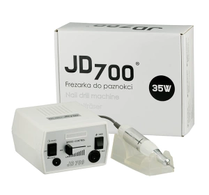 ПРОФЕСІЙНИЙ ФРЕЗЕР ДЛЯ НІГТІВ JD700 40W БІЛО-ЗОЛОТИЙ