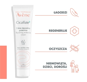 AVENE CICALFATE + ЗАХИСНИЙ РЕГЕНЕРУЮЧИЙ КРЕМ 100МЛ