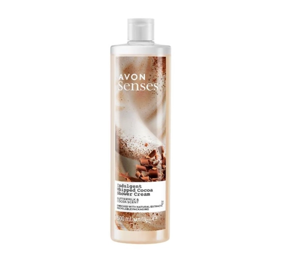 Avon Senses Indulgent Whipped Cocoa кремовый гель для душа 500 мл