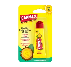 CARMEX ЗВОЛОЖУЮЧИЙ БАЛЬЗАМ ДЛЯ ГУБ PINEAPPLE MINT 10Г