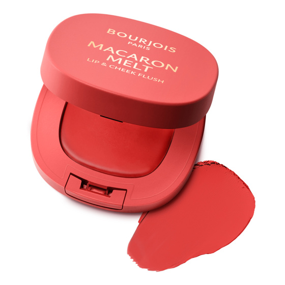 Bourjois Macaron Melt рум'яна та помада у вигляді мусу 03 Peach Tatin 5 г