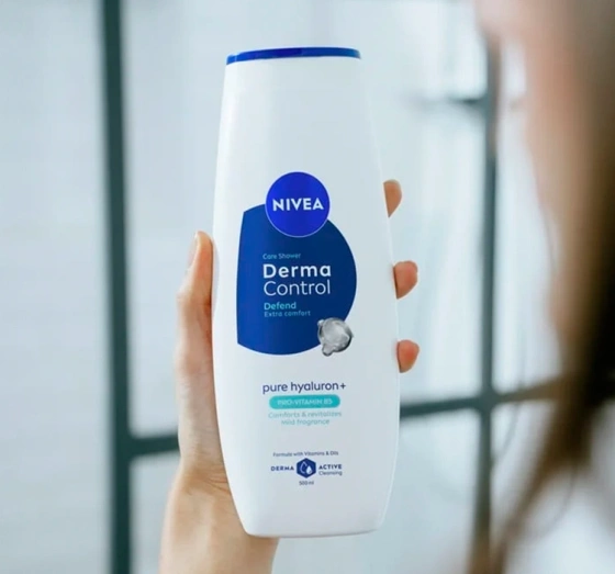 NIVEA Derma Control гель для душу Defend 500 мл