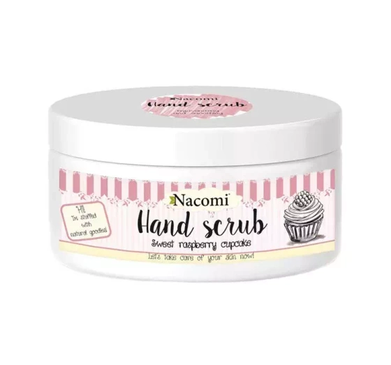 NACOMI HAND SCRUB ЦУКРОВИЙ СКРАБ ДЛЯ РУК МАЛИНОВИЙ 