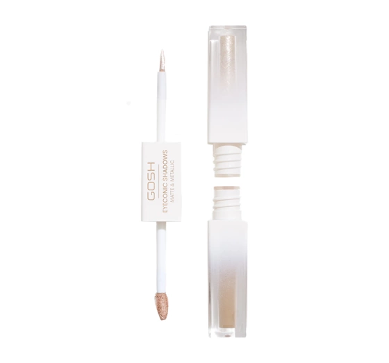 Gosh Eyeconic Shadows Matte and Metallic двосторонні рідкі тіні 001 Basic B 2x1,5мл