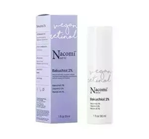 NACOMI NEXT LEVEL VEGAN RETINOL BAKUCHIOL 2% СИРОВАТКА ДЛЯ ОБЛИЧЧЯ 30МЛ