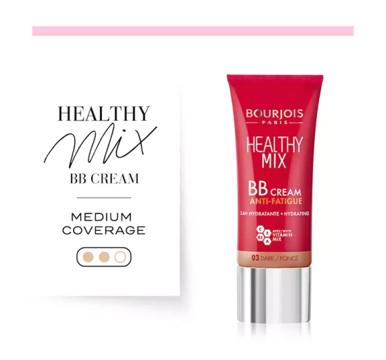 BOURJOIS HEALTHY MIX ЛЕГКИЙ BB-КРЕМ 03 DARK 30МЛ