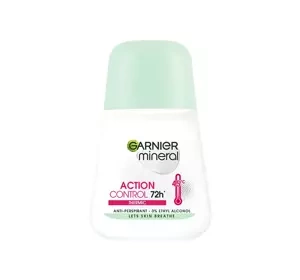 GARNIER MINERAL ACTION CONTROL 72H ШАРИКОВЫЙ АНТИПЕРСПИРАНТ ДЛЯ ЖЕНЩИН ROLL ON 50МЛ