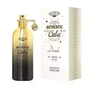 CUBA AUTHENTIC DARK FOR MEN ТУАЛЕТНАЯ ВОДА 100МЛ