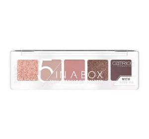 CATRICE 5 IN A BOX МІНІ ПАЛЕТКА ТІНЕЙ 020 SOFT ROSE LOOK 4Г