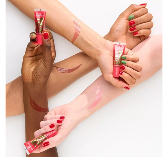 Essence Chili Bomb блиск для збільшення об'єму губ 01 Strawberry Salsa 10 мл