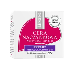 LIRENE КУПЕРОЗНА ШКІРА ЗАСПОКІЙЛИВИЙ РЕГЕНЕРУЮЧИЙ КРЕМ ПРОТИ ПОЧЕРВОНІНЬ НА НІЧ 50МЛ