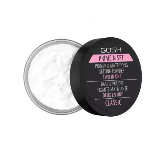 GOSH PRIME'N SET 2IN1 ОСНОВА И ЗАКРЕПЛЯЮЩАЯ ПУДРА 001 CLASSIC 7 Г